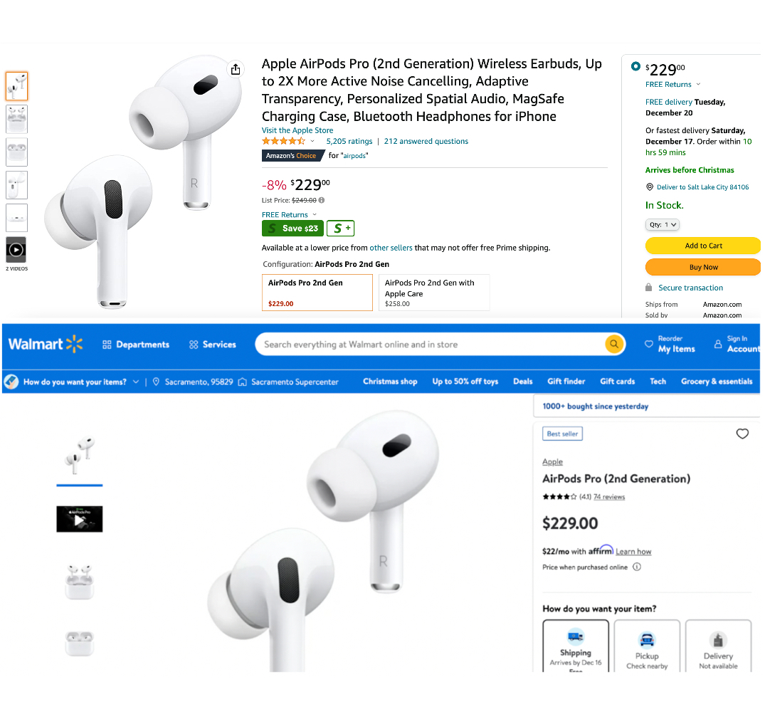 Apple airpods shopping online